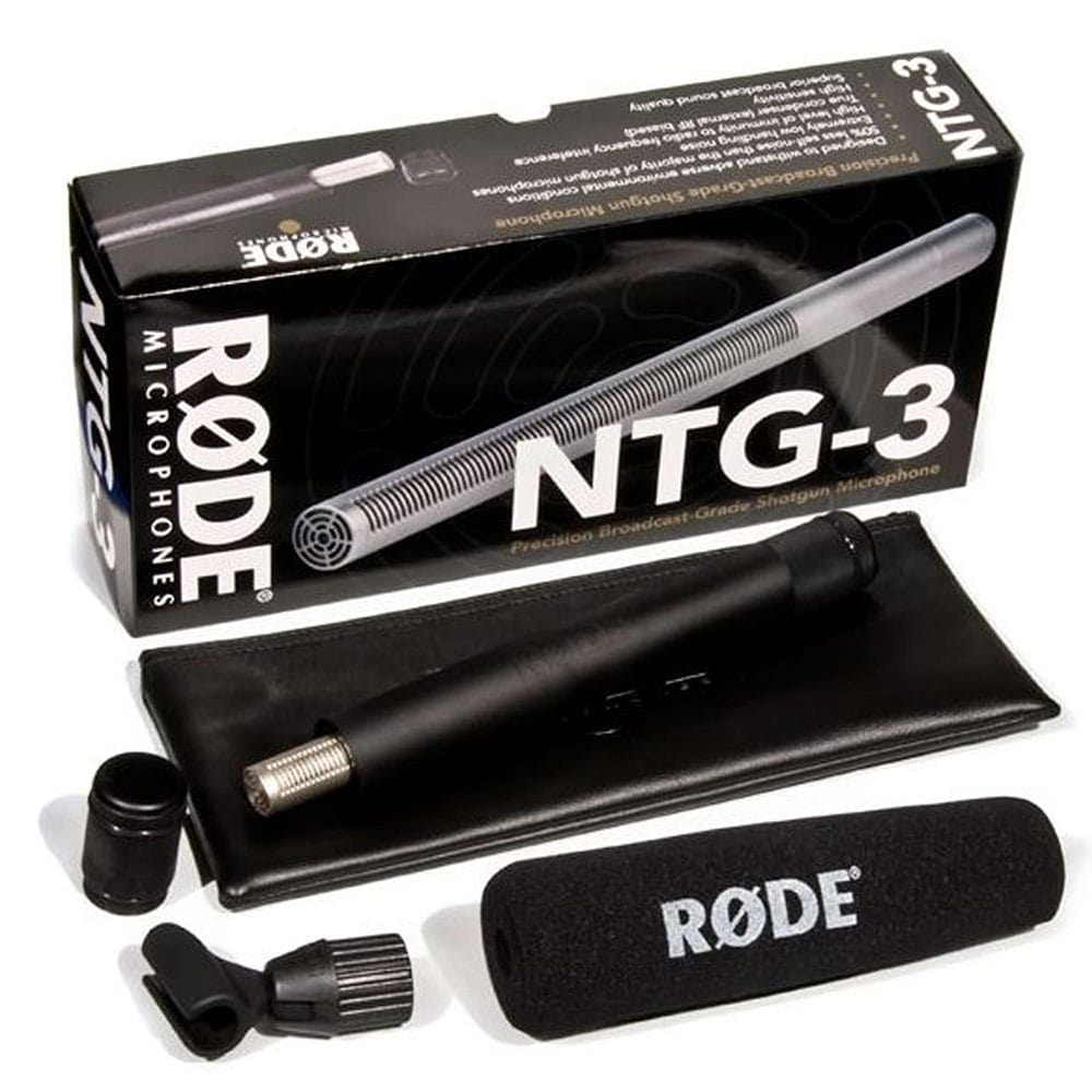 Rode NTG3 RF-Bias Condenser Shotgun Microphone